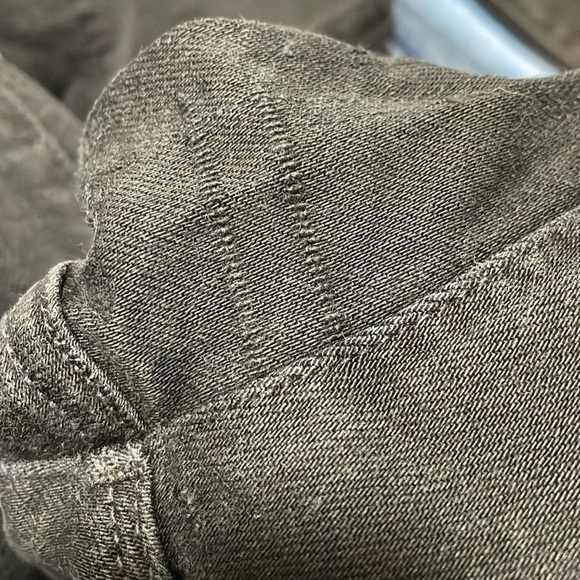 MOTHER High Waist Looker Jeans in A Model Spy Black 28 - Picture 11 of 11